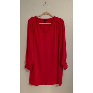 Long Sleeve Red H&M Dress